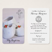 Taufgebet | Kleine Schuhe (Vorne & Hinten)