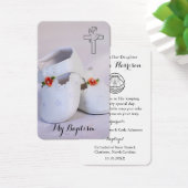 Taufgebet | Kleine Schuhe (Schreibtisch)