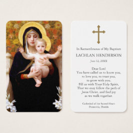 Taufgebet | Madonna der Lilien