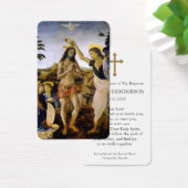 Taufgebet | Taufe Christi 1 (Schreibtisch)