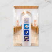 Taufgebet | Taufe Visitenkarte (Vorderseite)