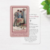 Taufgebet | Vintag rosa (Schreibtisch)