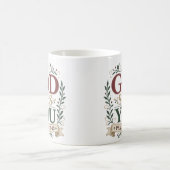 Taufgeschenk 'Gott sieht dich' Kaffeetasse (Mittel)