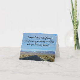 Taufkarte Dankeskarte