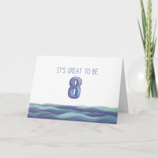 Taufkarte Karte (Vorderseite)