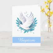 Taufkarte Karte (Gelbe Blume)