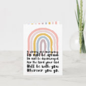 Taufkarte Karte (Vorderseite)