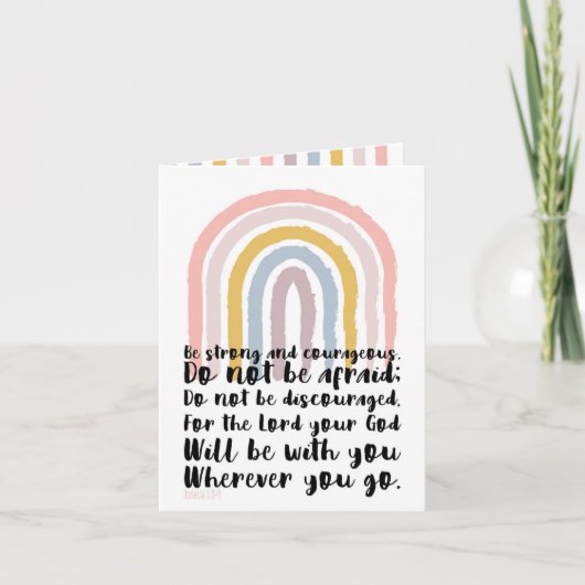 Taufkarte Karte (Vorderseite)