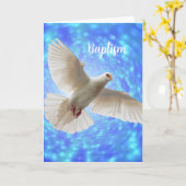 Taufkarte Karte (Gelbe Blume)