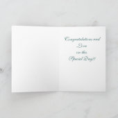 Taufkarte Karte (Innenseite)