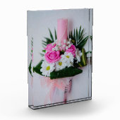 Taufkerze Fotoblock (Links)