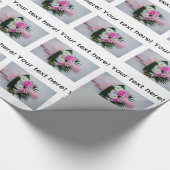 Taufkerze Geschenkpapier (Ecke)