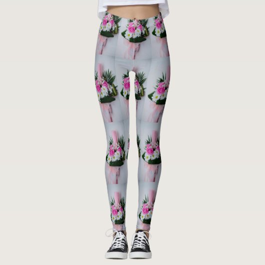Taufkerze Leggings (Vorderseite)