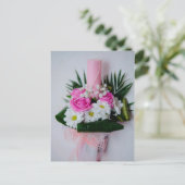 Taufkerze Postkarte (Stehend Vorderseite)