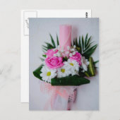 Taufkerze Postkarte (Vorne/Hinten)