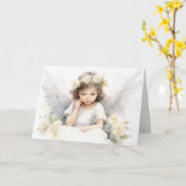 Taufkirche Karte (Gelbe Blume)