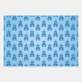 Taufkirche Kreuzwunden Geschenkpapier Set (Vorderseite)