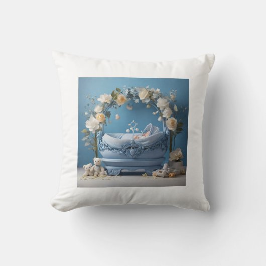 Taufkissen für Jungen Kissen (Vorderseite)