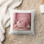 Taufkissen für Mädchen Kissen (Decke)