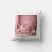 Taufkissen für Mädchen Kissen (Vorderseite)