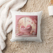 Taufkissen für Mädchen Kissen (Decke)