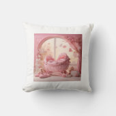 Taufkissen für Mädchen Kissen (Vorderseite)