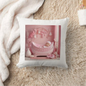 Taufkissen für Mädchen Kissen (Decke)