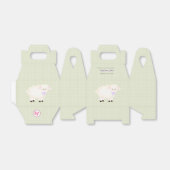 Tauflamm Geschenkschachtel (Ungefaltet)