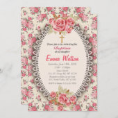 Tauflanung Einladung (Vorne/Hinten)