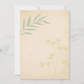 Tauflanung Einladung (Rückseite)