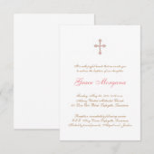 Tauflanung Einladung (Vorne/Hinten)