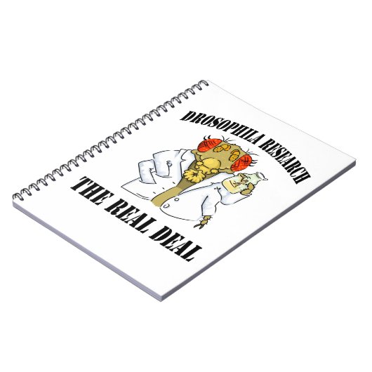 Taufliege-Forschung Notizblock (Linke Seite)