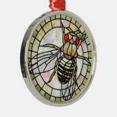 Taufliege Silbernes Ornament (Rechts)