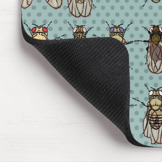 Taufliegemutanten Mousepad (Ecke)