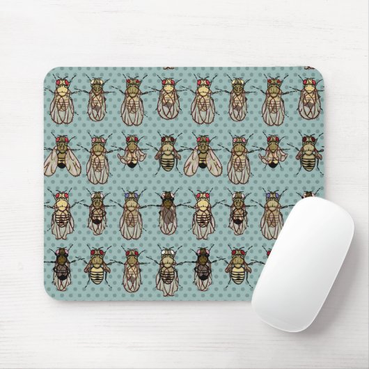 Taufliegemutanten Mousepad (Mit Mouse)
