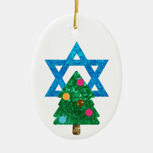 Taufmukah hanukkah Keramik Ornament