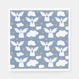 Taufpapier Angel Serviette