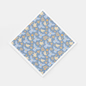 Taufpapier Dove and Angel Serviette (Ecke)