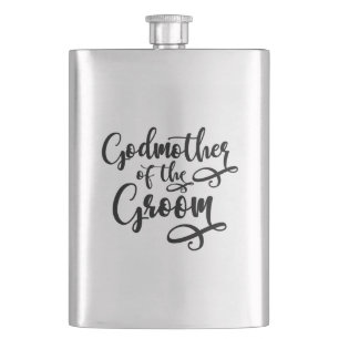 Taufpatin des Bräutigams Flachmann