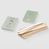 Taufprogramm Fan - Blumenkreuz Fächer (Non-assembled)