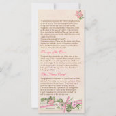 Taufprogramm für Blumen 2/5 (Rückseite)