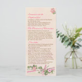 Taufprogramm für Blumen 4/5 Programm (Stehend Vorderseite)