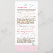 Taufprogramm für Tscherisch-Blossom 4/5 Programm (Rückseite)