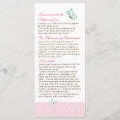 Taufprogramm für Tscherisch-Blossom 4/5 Programm (Vorderseite)