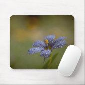 Taufrische Blaue Augen Mousepad (Mit Mouse)
