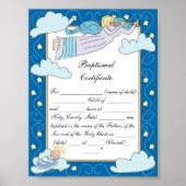 Taufschein Poster (Vorne)