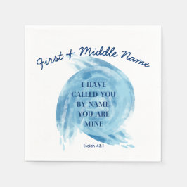 Taufwasser Serviette