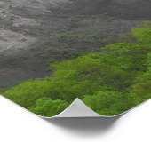 Taughannock Fall Ithaca Wasserfall Fotografie Poster (Ecke)