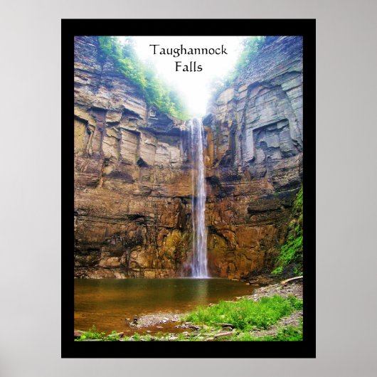 TAUGHANNOCK FALLprint Poster (Vorne)