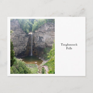 Taughannock Falls 2 Postkarte